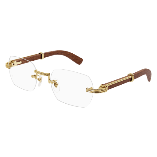 Cartier clear fashion glasses